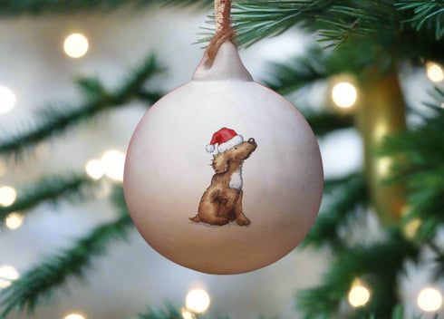 Cocker (Working) Ceramic Bauble